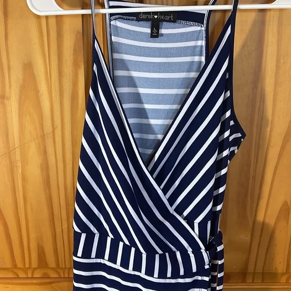 Blue stripes dress - Picture 2 of 3
